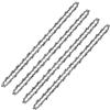 VonLux Catena Motosega 40cm pessore 0.050 (1,3 mm) 56 Maglie Passo 3/8, 4 Catene per Motosega Barra Lama 16, Catena di Ricambio Ideale Compatibili con Stihl, Dolmar, Husqvarna, Einhell, Makita