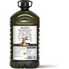 TERRAOLIVE - Olio extravergine di oliva biologico, olio da cucina, varietà di olive, corpo liscio, provenienza Spagna, Montes de Toledo, contenitore in PET riciclato - 5L