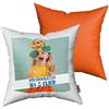 My Custom Style Cuscino 4040 Poliestere Personalizzato Online Retro Arancione