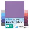 etérea Himmlische Qualität etérea Jersey lenzuolo con angoli 80x160-80x180 cm Viola Epaisseur 15-20 cm - 100% Cotone - Oekotex materasso Letto copripiumino - lenzuola 80x160cm - 80x180cm Violet