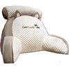 Yajimsa Cuscino Da Lettura - Comodo Cuscino Da Lettura Per Letto Con Braccia E Cuscino Cervicale Rimovibile | Cuscino Per Coccole Di Supporto Lombare, Cuscini Per La Schiena Per Bambini Adulti Per Leggere