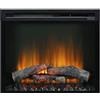 Dimplex 211002 - Camino elettrico a incasso XHD28 Firebox da 28, luci a LED, effetto della fiamma "Optiflame" brevettato, con telecomando, colore: nero