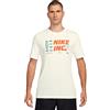 Nike T-Shirt Dri-Fit Graphic Inc Uomo Bianco