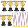 JZK Trophy Cups, Coppe Trofeo Gioventù Unisex, Oro, Taglia Unica