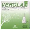 Angelini Verolax Adulti 6 Microclismi Monodose 6,75 Gr Soluzione Rettale