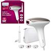 Philips Lumea 7000 Series, dispositivo di epilazione IPL, alternativa ai dispositivi di epilazione laser, con rifinitore a penna Satin Compact, 3 accessori per viso, corpo e zona bikini, BRI923/00