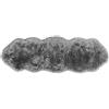 Teppich Wölkchen Tappeto in Pelle D'agnello, Imitazione Della Pelliccia - Soggiorno Camera Da Letto - Tappeto Da Letto Lavabile, Cuscino Di Seduta, Pelliccia Per Sedia, Divano - Grigio scuro, 55x160 cm
