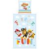 Herding Biancheria da Letto Paw Patrol, Federa 80 x 80 cm Circa, Copripiumino 135 x 200 cm Circa, Con Pratica Abbottonatura, 100% Cotone