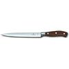 Victorinox Grand Maitre, Coltello Professionale per Sfilettare, Affilatura Diritta, 20 cm, Elegante Manico in Legno, Acciaio Inox, Marrone