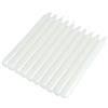 Homéa Set di 10 candele a candela, 20 cm, colore: bianco