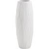 D'vine Dev VS-WF-11 - Vaso da fiori in ceramica bianca da 28 cm, a cascata, per decorazione domestica, colore: bianco