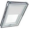 Roto Tenda Plissettata Originale Roto ZFA - Guida Bianco - Veneziana per Finestre per Tetti delle Serie Designo R6/R8, i8 e Classic 64/84 - Dimensioni 054/118 | 05/11 - Colore del Tessuto Bianco