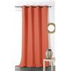 Linder Tenda metis in materiali naturali (cotone/lino) colore rosa mattone occhielli 135 x 260 cm
