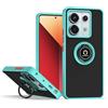 CRAVEN Cover per Xiaomi Redmi Note 13 Pro 5G / Poco X6 5G con Anello Ring Antiurto Protezione Case Rugged Custodia, Adesione Magnetica, Sottile Morbido Silicone Bumper Anti-Impronte, Cielo Blu