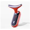 MASDERM - Massaggiatore Facciale Rassodante Antieta, Dispositivo Viso e Collo con Luce LED Rossa ed EMS, Apparecchio Elettrico Professionale Red Light Therapy, Trattamento Anti-rughe e Lifting