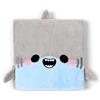Puckator Quaderno con Copertina in Peluche - Squalo - Animali Dolci - Fluffies