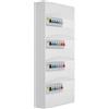 EATON - Tabella 4 file pre-attrezzata 4 inter. Diff. 63A + 22 interruttori