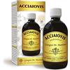 Dr Giorgini ACCIAIOVIS Liquido Analcoolico - 500 ml (integratore di ferro liquido naturale, alta digeribilità, arricchito con vitamina C, B6, B12, minerali ed estratti di erbe)