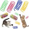 DGUSO 48 Pezzi Giocattoli A Spirale Colorata Per Gatti Giocattolo Per Gatti In Plastica A Spirale Colorato Molle Giocattolo Per Gatti A Spirale Interattiva Colorato Giochi A Molla Per Gatti