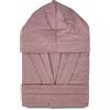 Nada Home Accappatoio Nido d'Ape Unisex Uomo Donna Sommaruga 350gr Tasche e Cappuccio 4219