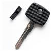 mt key Chiave per auto, 1 X vergine YM15 con scomparto transponder per Mercedes Benz