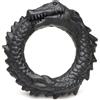 Creature Cocks Black Caiman Silicone Cock Ring