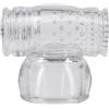 Doc Johnson Merci Cock Stroker Wand Attachment Clear