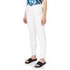 Desigual Denim_Alba Pantaloni Casual, Bianco, 40 Donna