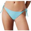 Calvin Klein Donna Slip Bikini Allacciatura Laterale String Side Tie Nylon Sportivo, Blu (Blue Punch), S