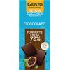 Giusto senza zucchero tavoletta extra fondente 85 g