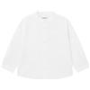Mayoral Camicia m/l Lino Collo corean per Bimbo Bianco 12 Mesi (80cm)