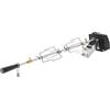 RÖSLE Spiedo per girarrosto, spina per girarrosto per tazioni BBQ RÖSLE per VIDERO G2/G3, MAGNUM G3 e kettle grill No.1 F60 con anello gourmet, capacità di carico 10 kg, acciaio inox 18/10