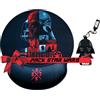 WONDEE Confezione Star Wars Regali, Pendrive originale USB 32 GB + Tappetino Mouse Ergonomico Darth Vader - Regali originali Fans di Darth Vader, Star Wars Merchandising Ufficiale