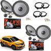 Hertz Kit 8 Casse altoparlanti HERTZ K165 Ant+Post per Renault Captur II dal 2020