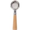 Pssopp Portafiltro Senza Fondo 58 Mm, Design a 3 Orecchie con Manico in Legno di Faggio Massiccio per Macchine da Caffè, Stile A2