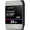 Western Digital WD Ultrastar DC HC580 WUH722424ALE6L4 - Disco rigido - 24 TB - Interno - 3.5 (8.9 cm) - SATA 6Gb/s - 7200 RPM - Buffer: 512 MB