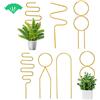 Rigute 5 Pezzi per Piante rampicanti da Interno, griglia in Metallo per Piante rampicanti, Supporto Piante,Supporto per Piante in Vaso, Un Grande Regalo per Gli Amanti del Giardino