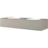 TopLight AREA APPLIQUE 2 LUCI MONOEMISSIONE SABBIA 1127-A2-SA