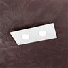 TopLight AREA PLAFONIERA 2 LUCI BIANCO 1127-PL2 R-BI