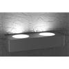 TopLight ECCENTRIC APPLIQUE 2 LUCI MONOEMISSIONE GRIGIO ANTRACITE 1156-A2-GA