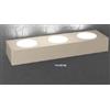 TopLight ECCENTRIC APPLIQUE 3 LUCI MONOEMISSIONE SABBIA 1156-A3-SA