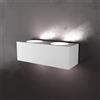 TopLight ECCENTRIC APPLIQUE 4 LUCI BIEMISSIONE BIANCO 1156-A4-BI
