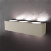 TopLight ECCENTRIC APPLIQUE 6 LUCI BIEMISSIONE SABBIA 1156-A6-SA