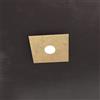 TopLight ECCENTRIC APPLIQUE-PLAFONIERA 1 LUCE FOGLIA ORO 1156-1L-FO
