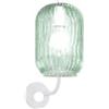TopLight APPLIQUE BIANCO 1 LUCE VETRO VERDE 1181BI-AT-VE