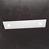 TopLight ECCENTRIC APPLIQUE-PLAFONIERA 2 LUCI + 2 DECORATIVO GRIGIO 1156-2L2D-GR
