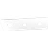 TopLight ECCENTRIC APPLIQUE-PLAFONIERA 3 LUCI BIANCO 1156-3L-BI