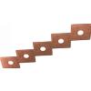 TopLight ECCENTRIC APPLIQUE-PLAFONIERA 5 LUCI FOGLIA RAME 1156-5L-FR