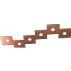 TopLight ECCENTRIC APPLIQUE-PLAFONIERA 6 LUCI FOGLIA RAME 1156-6L-FR