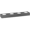 TopLight BEASIDE APPLIQUE 7 LUCI BIEMISSIONE GRIGIO ANTRACITE 1190-A7-GA